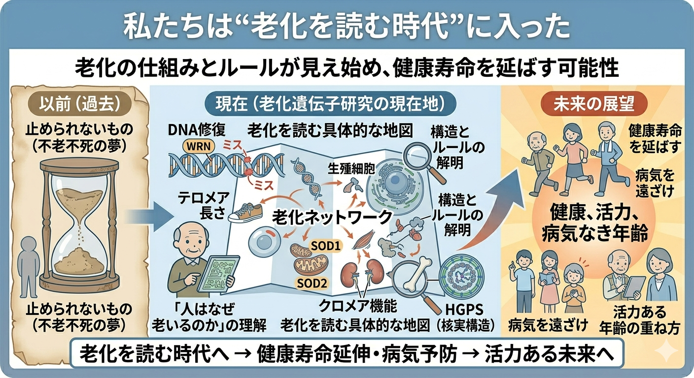 私たちは“老化を読む時代”に入った