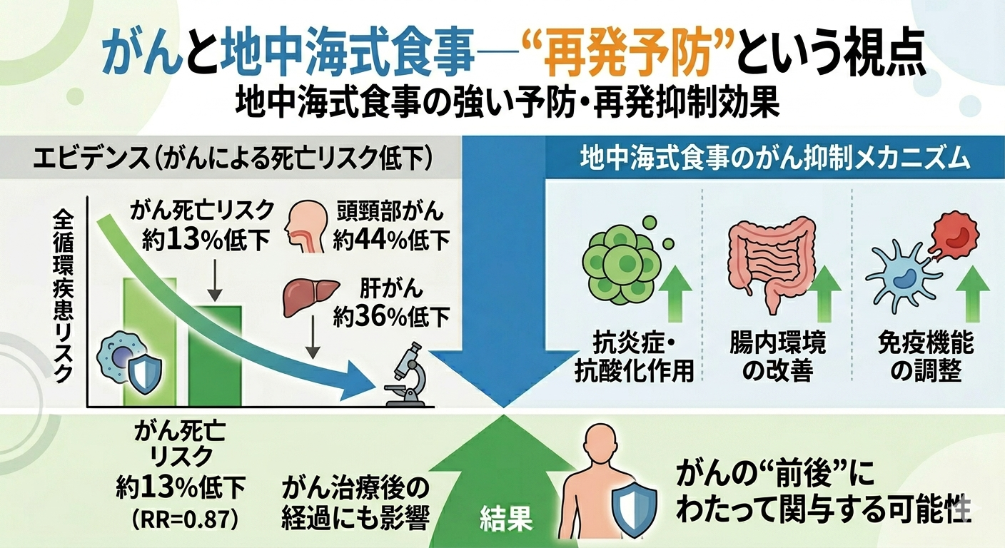 がんと地中海式食事──“再発予防”という視点