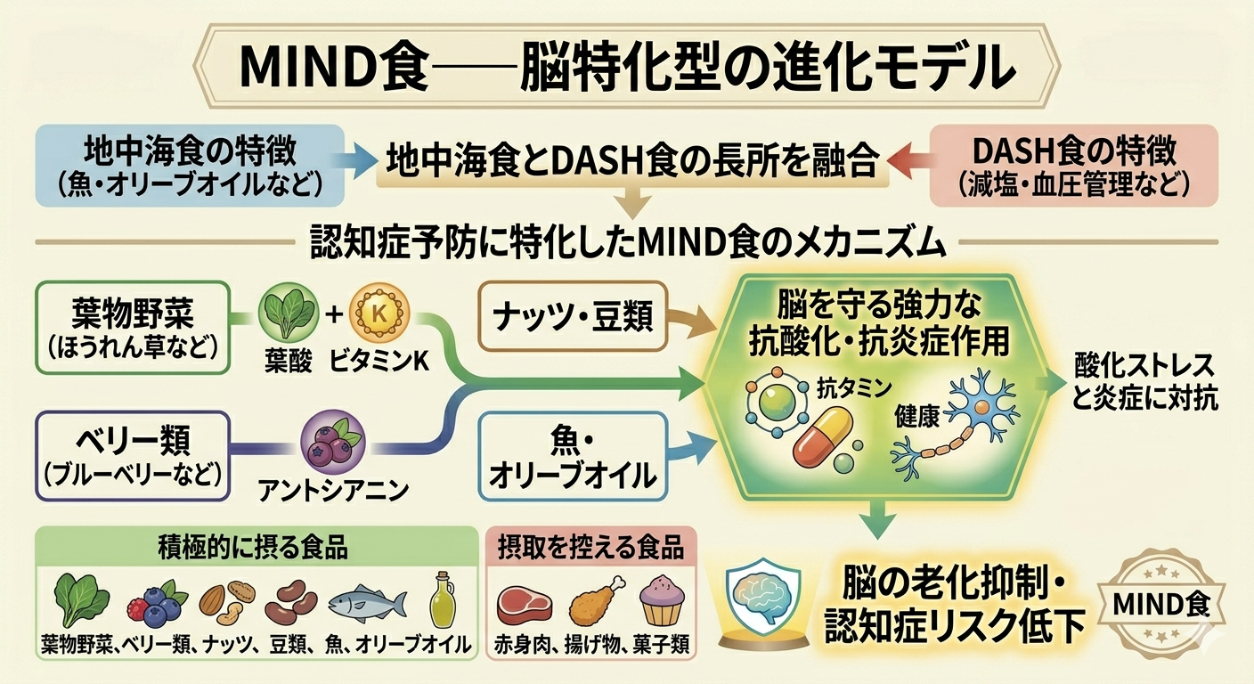 MIND食──脳特化型の進化モデル