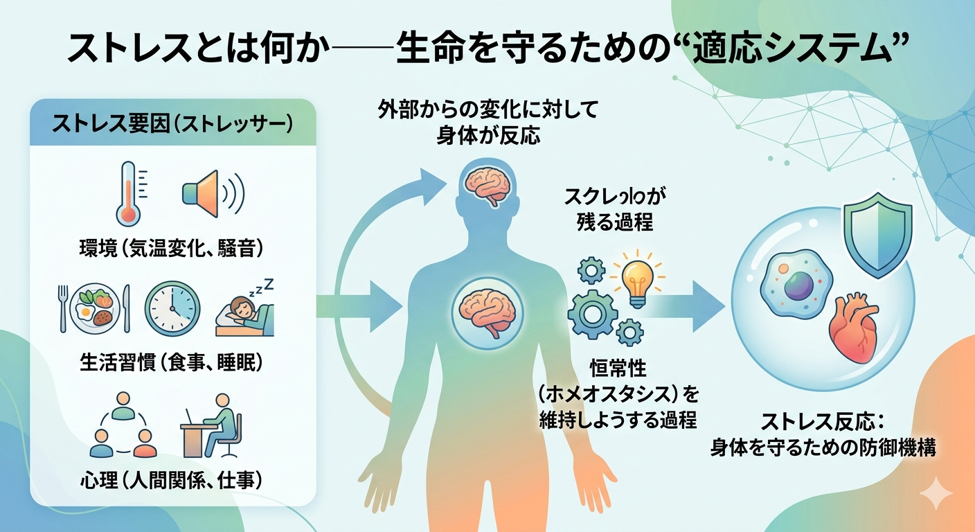 ストレスとは何か──生命を守るための“適応システム”