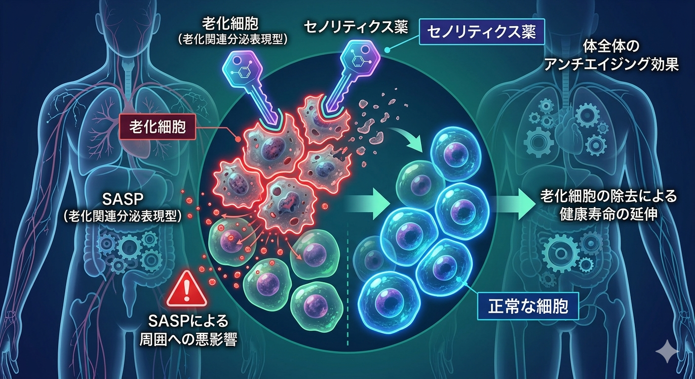 セノリティクスという新しい戦略──原因そのものに介入する試み