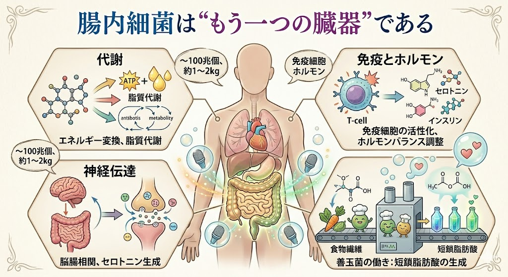 腸内細菌は“もう一つの臓器”である