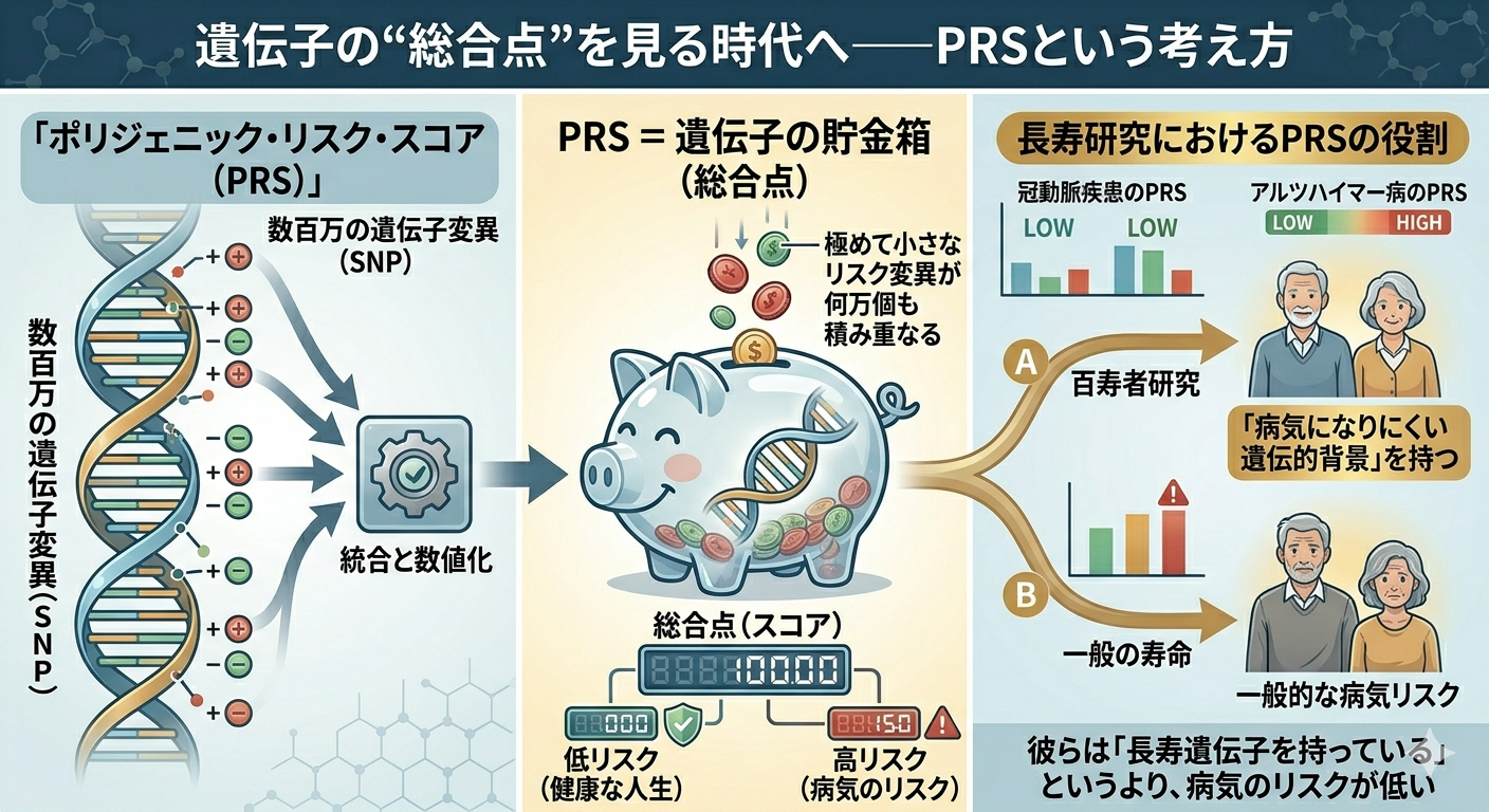 遺伝子の“総合点”を見る時代へ──PRSという考え方