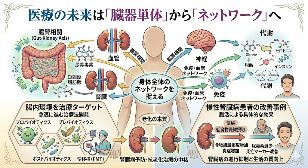 医療の未来は「臓器単体」から「ネットワーク」へ