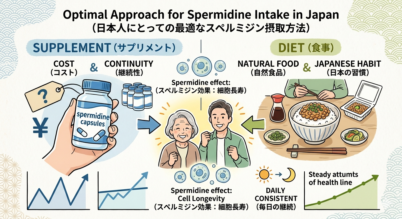サプリメントか、食事か──日本人にとっての最適解