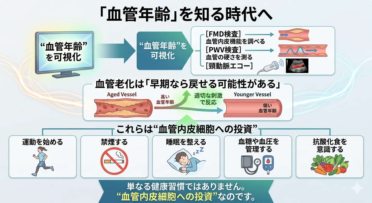 「血管年齢」を知る時代へ