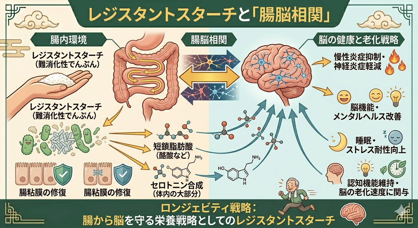 レジスタントスターチと「腸脳相関」