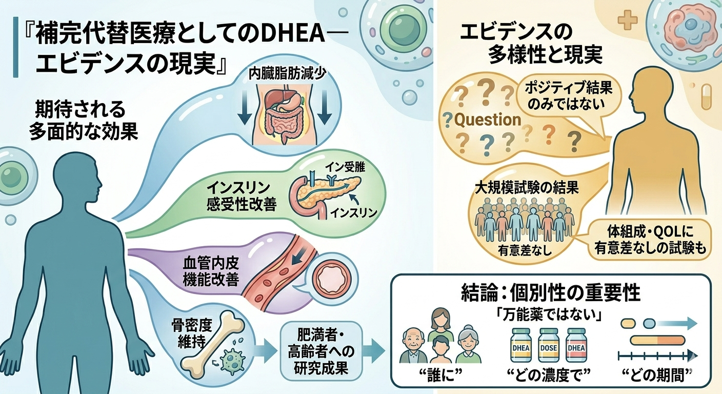 補完代替医療としてのDHEA ― エビデンスの現実