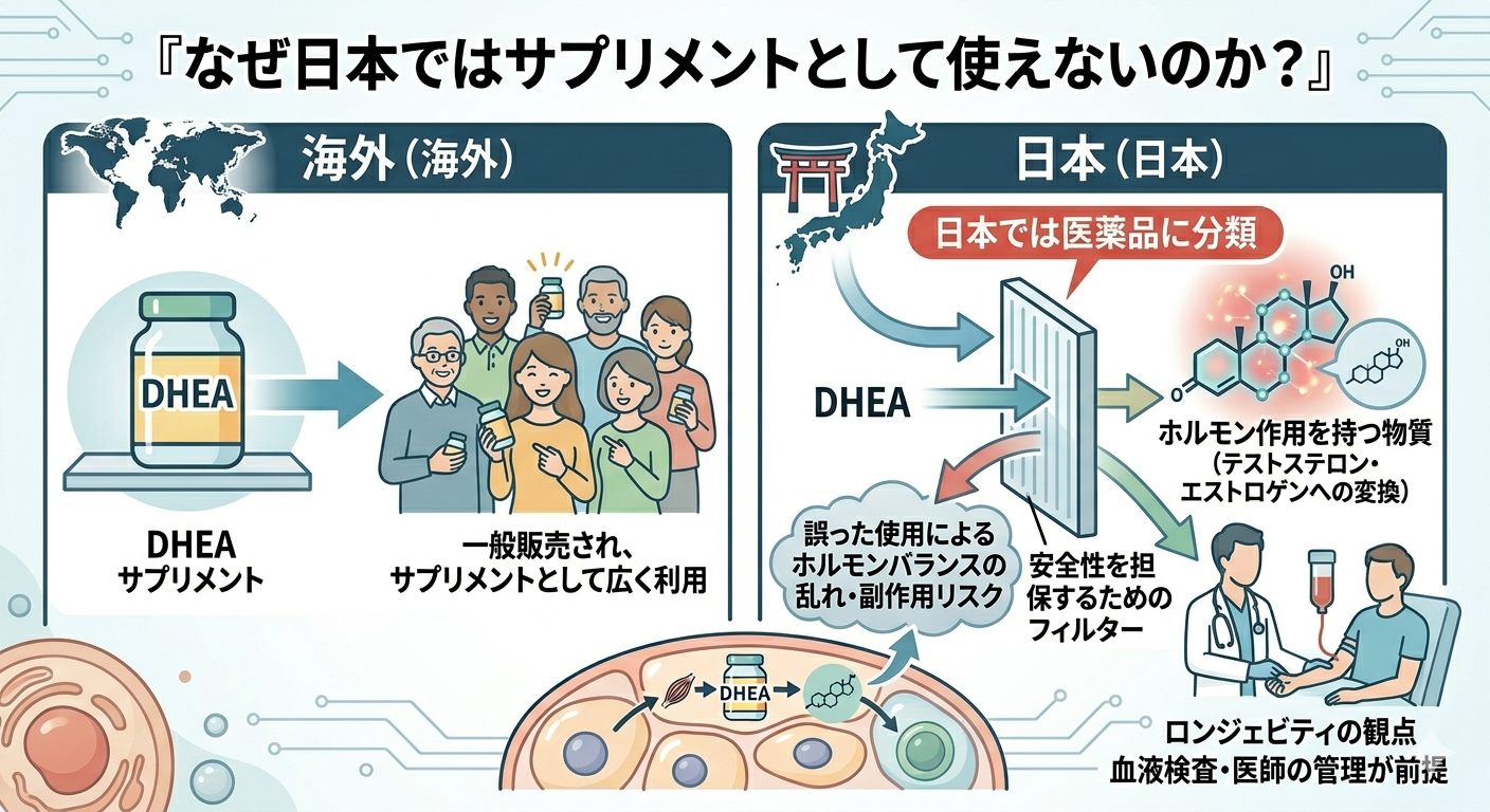 なぜ日本ではサプリメントとして使えないのか