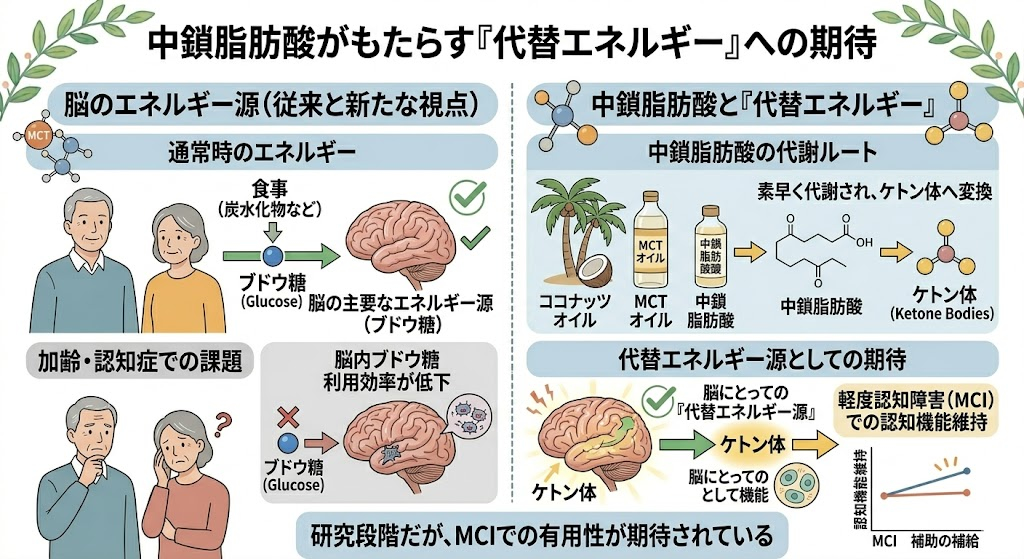 中鎖脂肪酸がもたらす「代替エネルギー」への期待