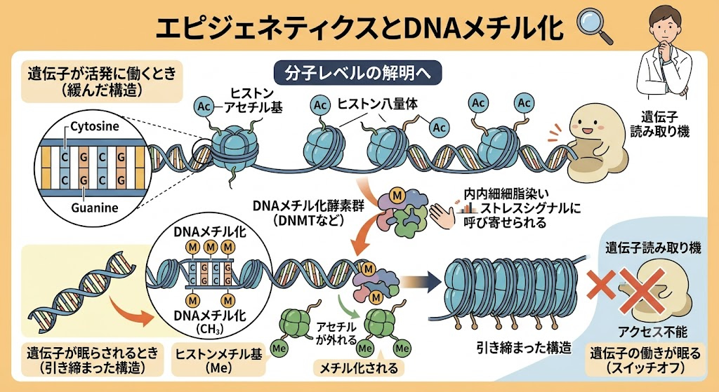 エピジェネティクスとDNAメチル化