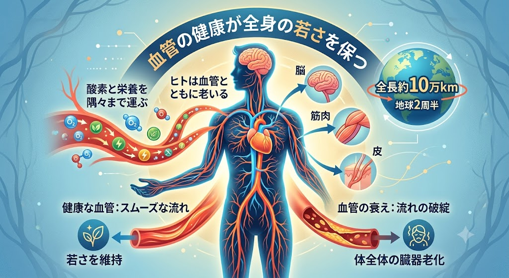 ヒトは血管とともに老いる、その鍵を握る人体最大の内分泌臓器
