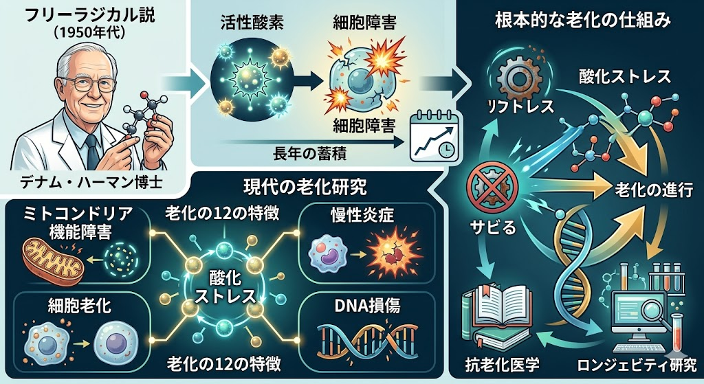 なぜ老化研究は酸化ストレスに注目してきたのか