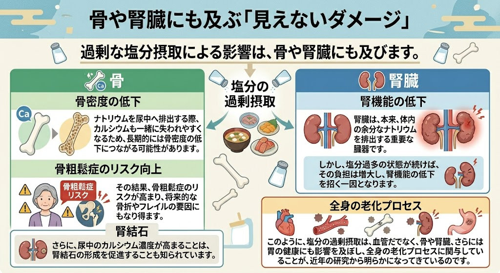 骨や腎臓にも及ぶ「見えないダメージ」