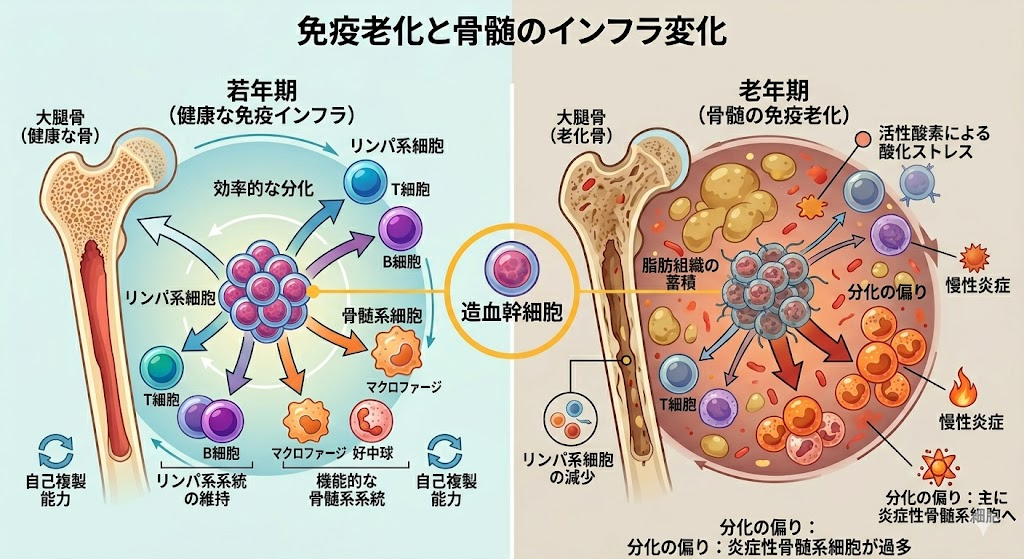 40代から始まる免疫老化とは？― 健康寿命を左右する免疫システムの真実