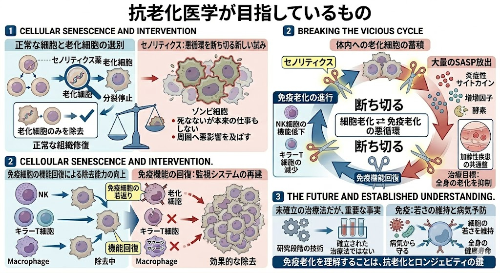 抗老化医学が目指しているもの