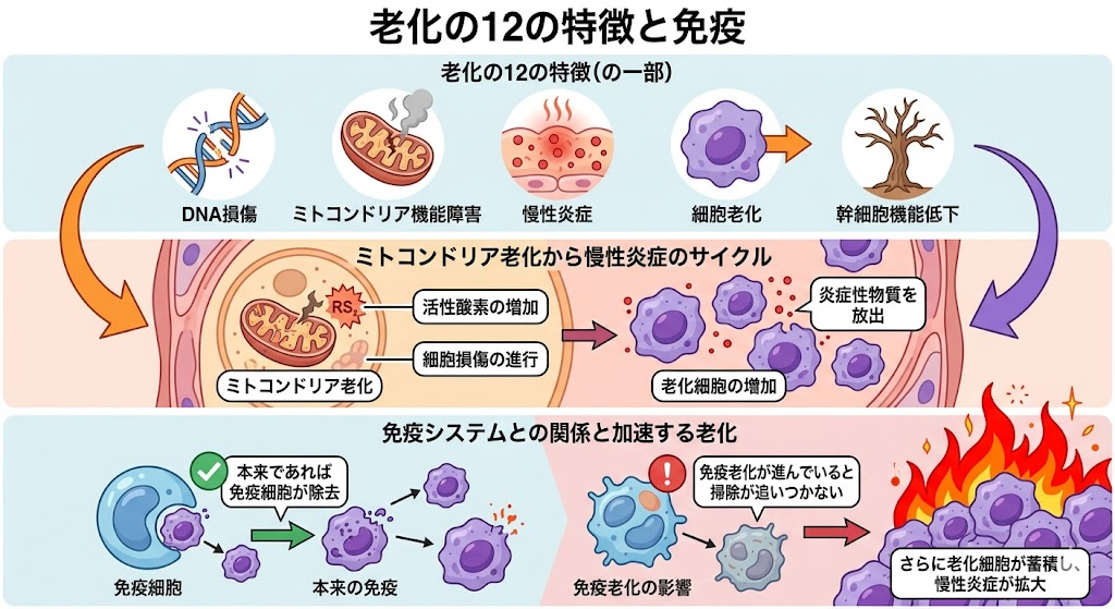 40代から始まる免疫老化とは？― 健康寿命を左右する免疫システムの真実