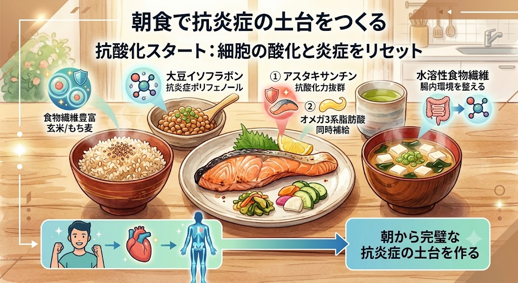 朝食で抗炎症の土台をつくる