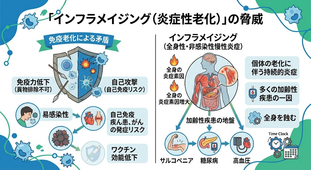 全身を蝕む慢性炎症「インフラメイジング」の脅威