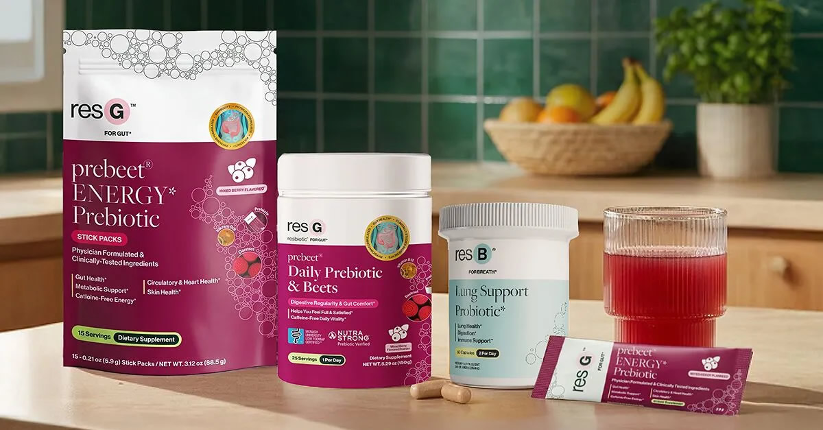 Resbiotic社のサプリメント「resG」と「resB」