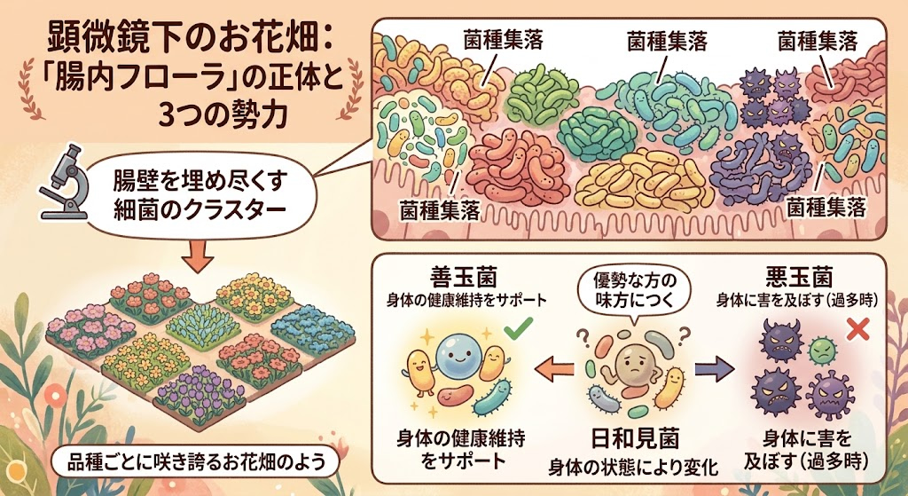顕微鏡下のお花畑：「腸内フローラ」の正体